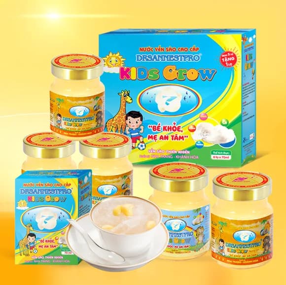Yến sào cho bé – Có nên cho trẻ nhỏ dùng yến sào