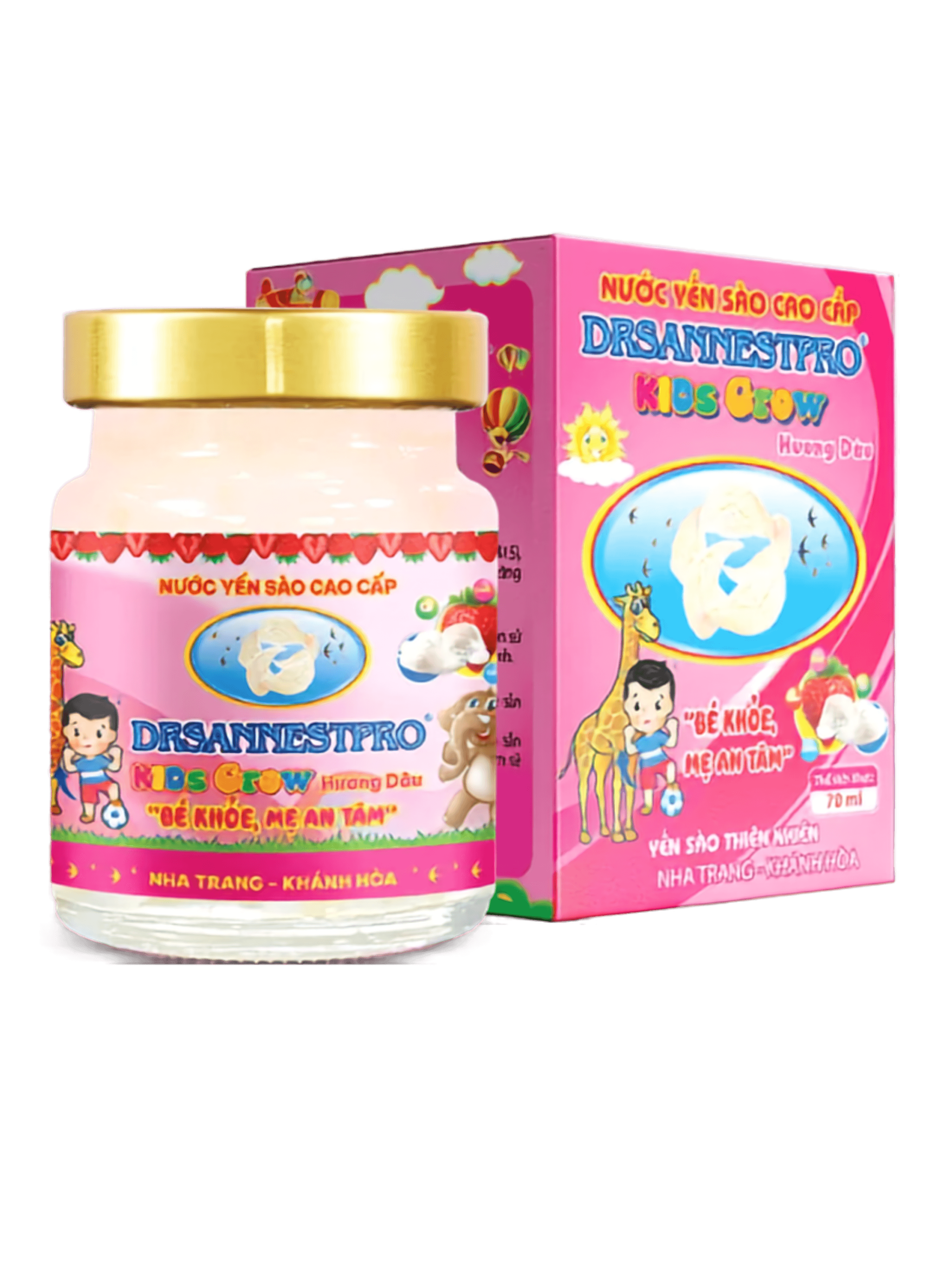 Yến Sào Kids Grow Dâu — 1 lọ đơn