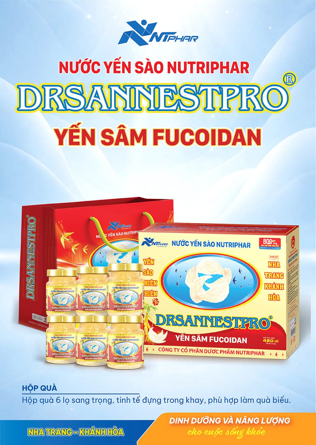 Nước yến sâm Fucoidan