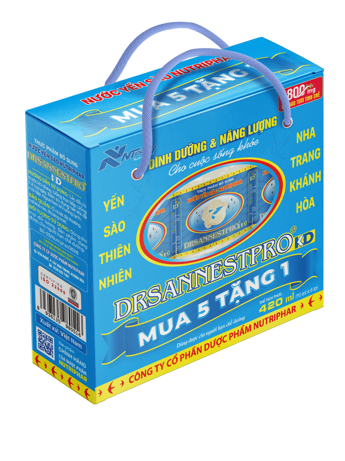 Yến chưng sẵn kiêng đường — Set 5+1lọ