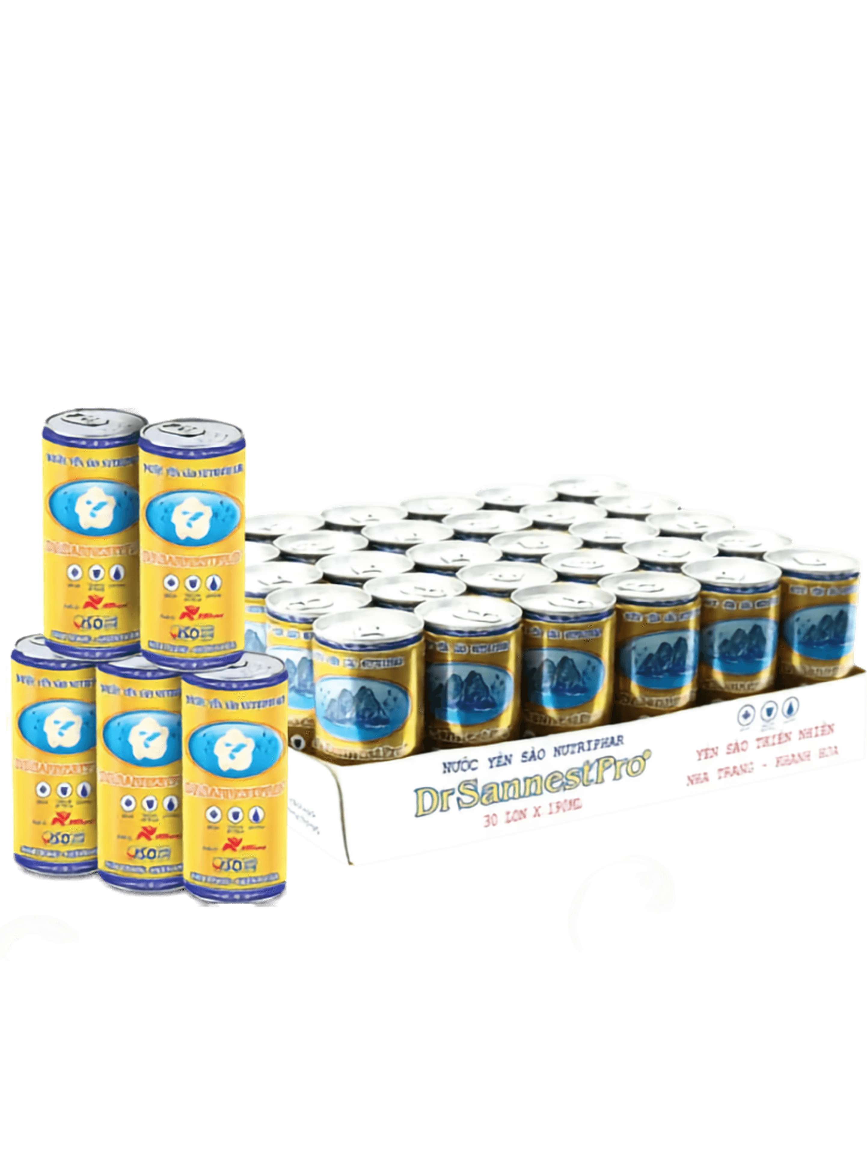 Khay Nước Yến Lon — Khay 5 lốc x 6 lon