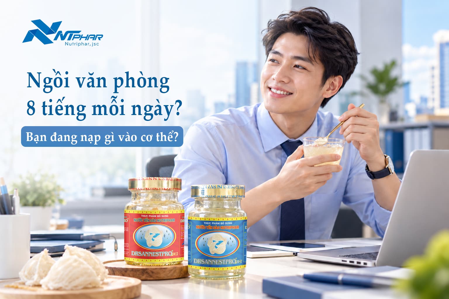 Ngồi 8 tiếng mỗi ngày – Bạn đang nạp gì vào cơ thể?